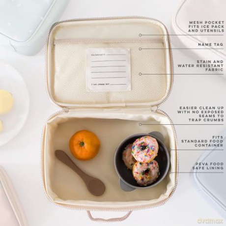 3 Sprouts - Lunch bag - Rust (ILBSRT)