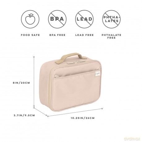 3 Sprouts - Lunch bag - Taupe (ILBSTU)