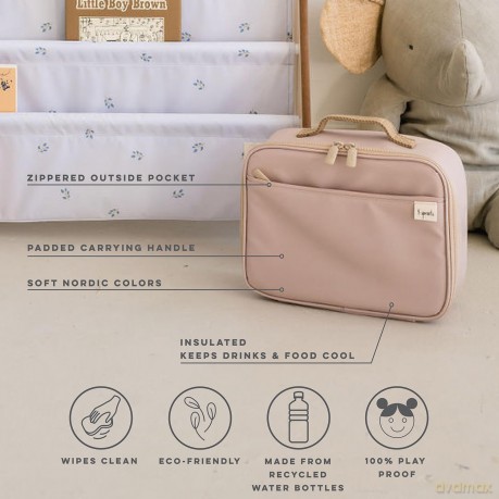 3 Sprouts - Lunch bag - Taupe (ILBSTU)