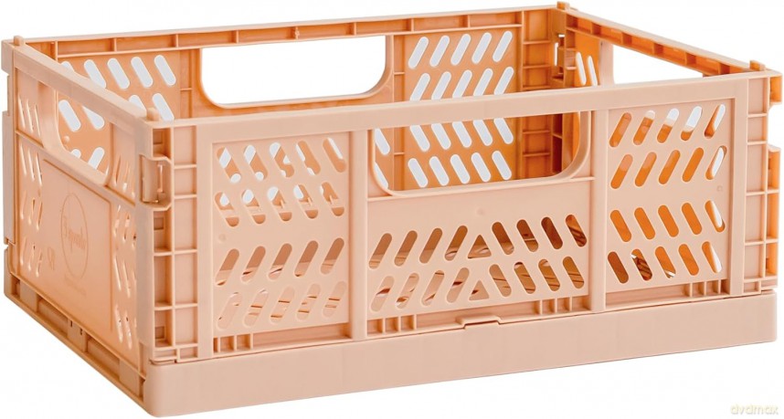 3 Sprouts - Modern Folding Crate Medium Clay