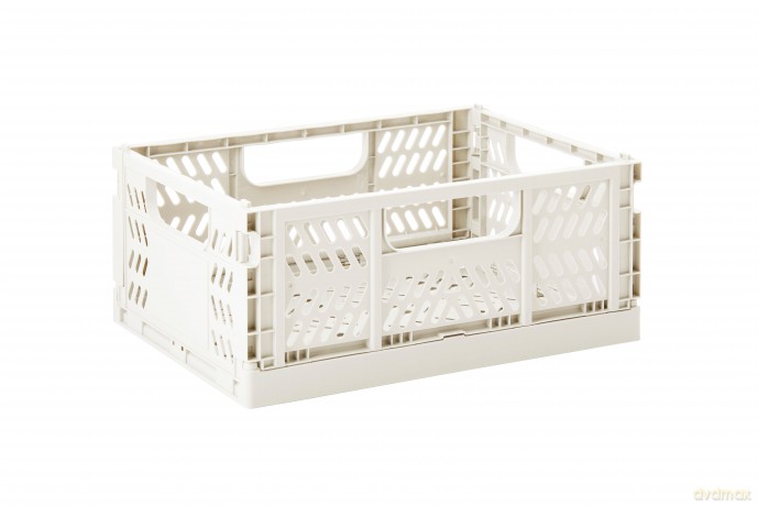 3 Sprouts - Modern Folding Crate Medium Cream