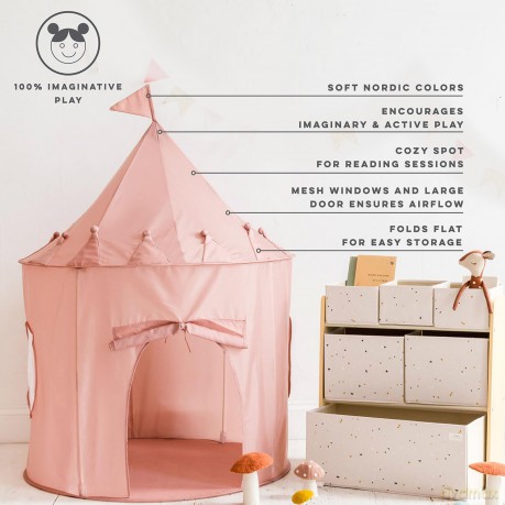 3 Sprouts - Playtent - Light Pink (ITNSPN)