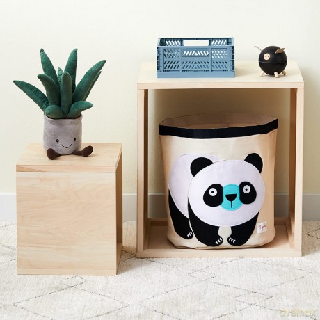 3 Sprouts - Storage Bin - Panda