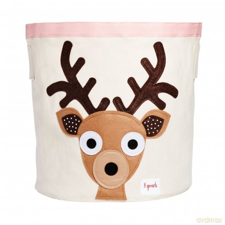 3 Sprouts - Storage Bin - Toffee Deer