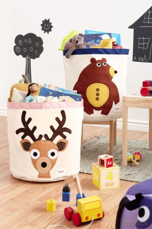 3 Sprouts - Storage Bin - Toffee Deer