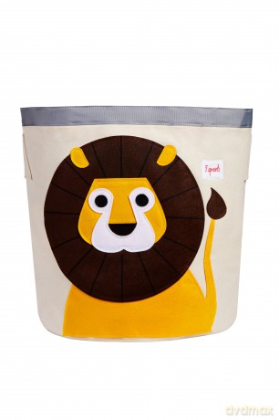 3 Sprouts - Storage Bin - Yellow Lion