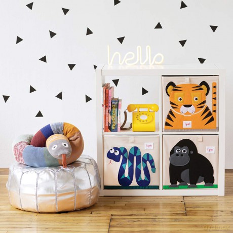 3 Sprouts - Storage Box - Black Gorilla