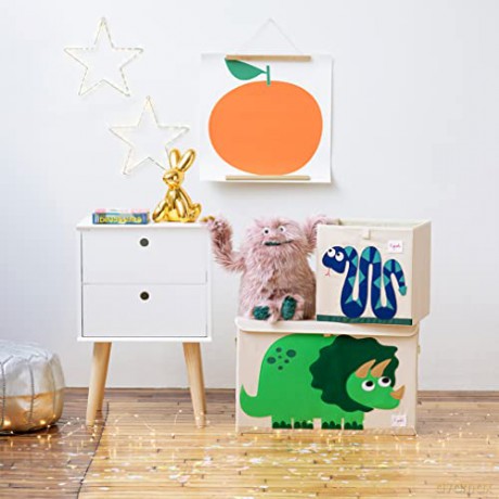 3 Sprouts - Storage Box - Blue Snake