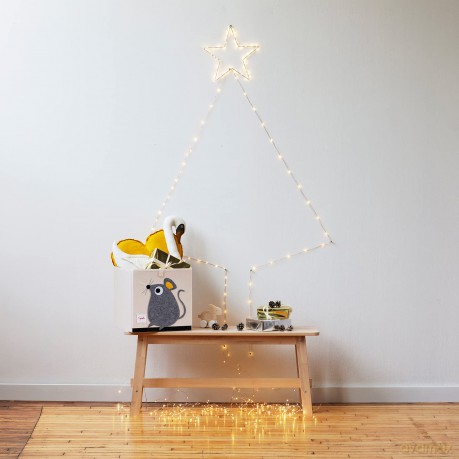 3 Sprouts - Storage Box - Gray Mouse