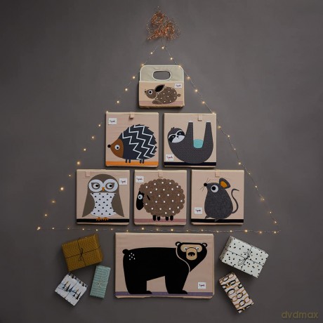 3 Sprouts - Storage Box - Gray Sloth