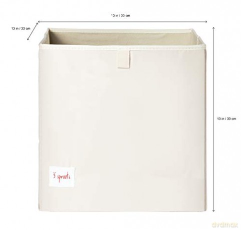 3 Sprouts - Storage Box - Orange Tiger