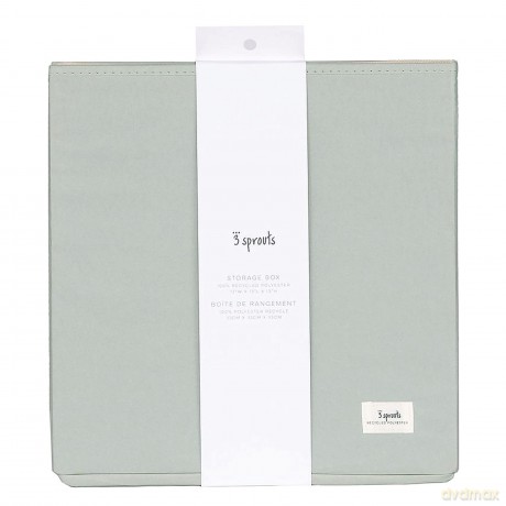 Pudełko na zabawki 3 Sprouts - Storage Box Green