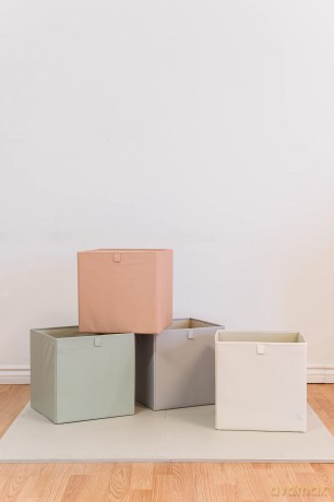 3 Sprouts - Storage Box Light Grey