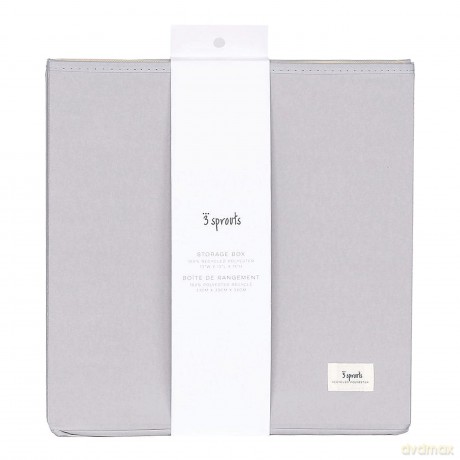 3 Sprouts - Storage Box Light Grey