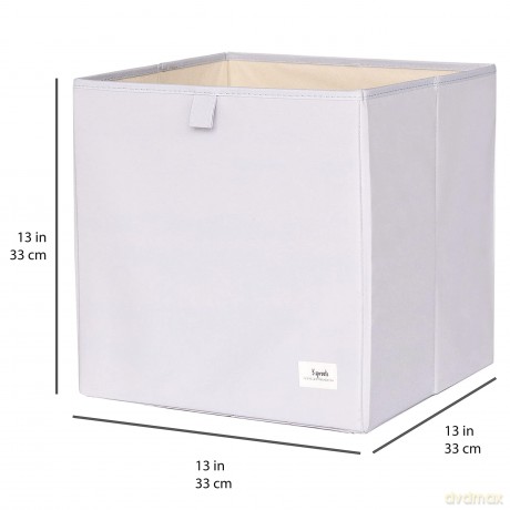 3 Sprouts - Storage Box Light Grey