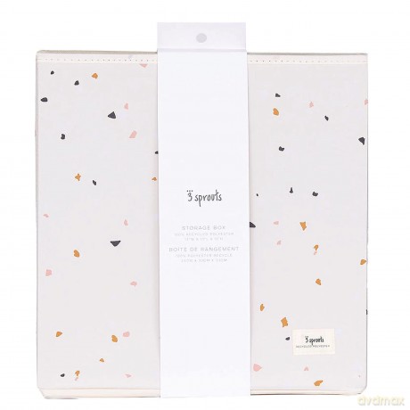 3 Sprouts - Storage Box Terrazzo/Cream