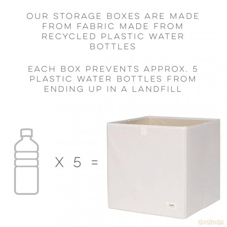 Pudełko na zabawki 3 Sprouts - Storage Box Terrazzo/Green