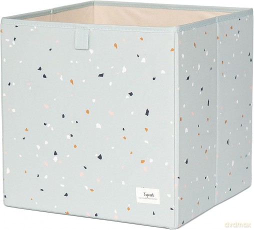 Pudełko na zabawki 3 Sprouts - Storage Box Terrazzo/Green