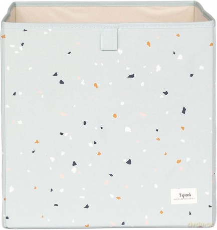 Pudełko na zabawki 3 Sprouts - Storage Box Terrazzo/Green