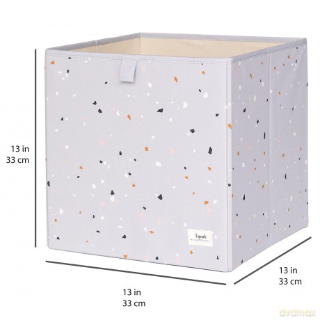 3 Sprouts - Storage Box Terrazzo/Light Grey
