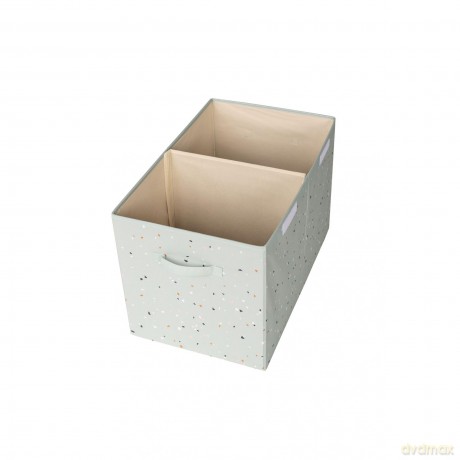 3 Sprouts - Storage box with lid Terrazzo/Green