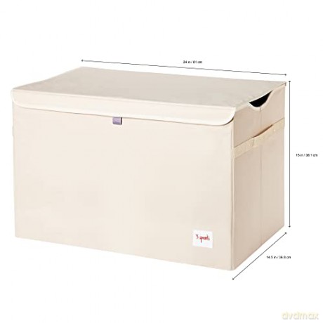 3 Sprouts - Toy Chest - Beige Sheep