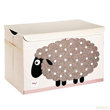 3 Sprouts - Toy Chest - Beige Sheep
