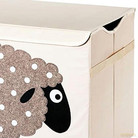 3 Sprouts - Toy Chest - Beige Sheep