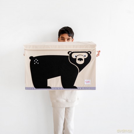 3 Sprouts - Toy Chest - Black Bear