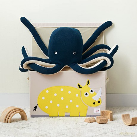 3 Sprouts - Toy Chest - Yellow Rhino