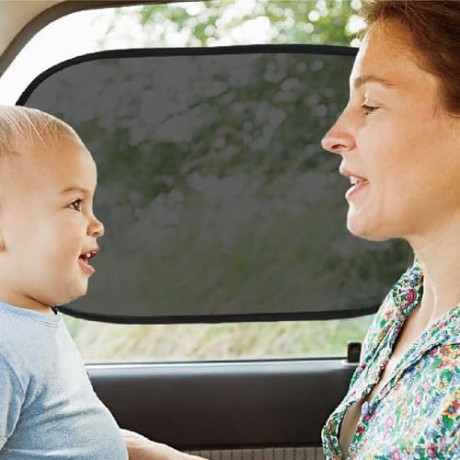 Asalvo - Self-adhesive sunshade for car window