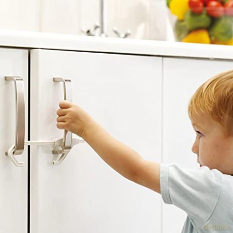 BabyDan - Cabinet slide lock (8569-2-9)