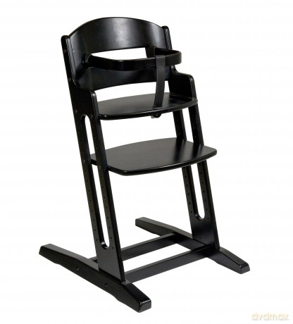 Krzesełko do karmienia BabyDan - Danchair - Black