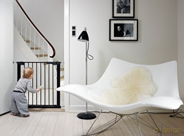 BabyDan - Safety Gate - Premier - Black - 73,5 - 79,6 cm