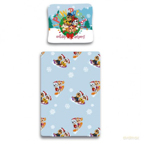 Bed Linen - Adult Size 140 x 200 cm - Paw Patrol Winter (1029214)