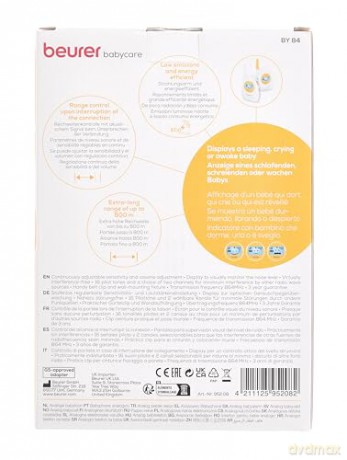 Beurer - Baby Monitor BY 84 - 3 Years Warranty
