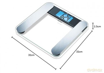 Beurer - BF 220 Diagnostic Bathroom Scale - 5 Years Warranty