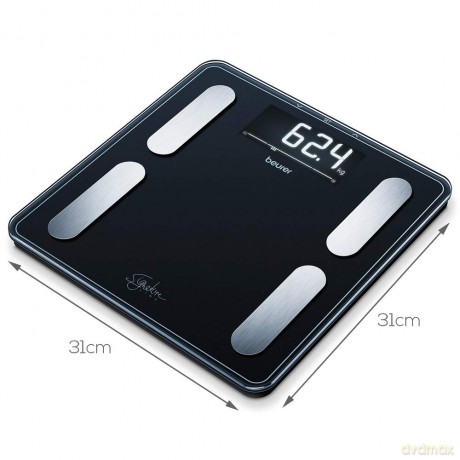 Beurer - BF 400 Diagnostic Scale ( Black ) - 5 Year Warranty - S