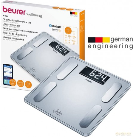 Beurer - BF 405 Diagnostic Bathroom Scale - 5 Years Warranty