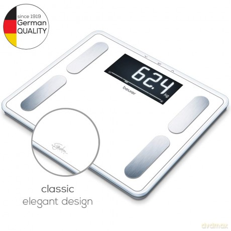Beurer - BF 410 Diagnostic Scale ( White ) - 5 year warranty