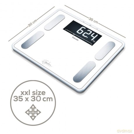 Beurer - BF 410 Diagnostic Scale ( White ) - 5 year warranty