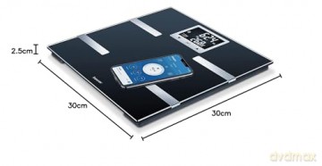 Beurer - BF 720 Diagnostic Bathroom Scale - 5 Years Warranty