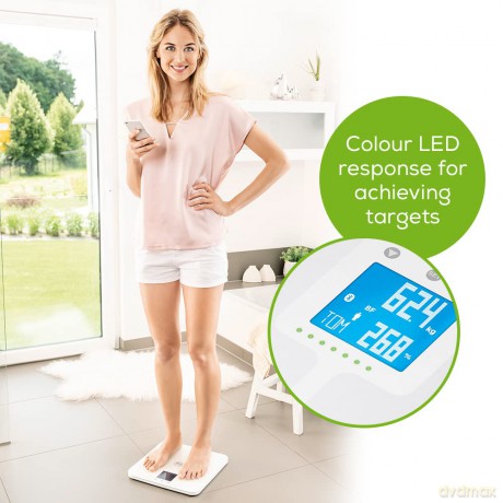 Beurer - BF950H White Body Analysis Weight - Bluetooth - 5 Years Warranty - s