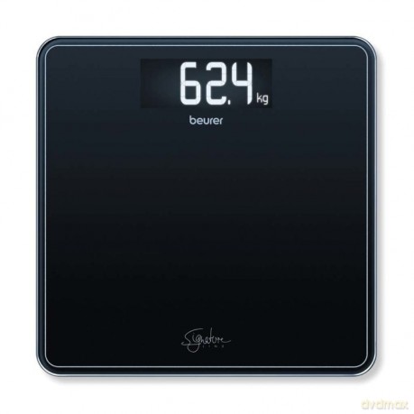 Waga Beurer - GS 400 Bathroom Scale Glass ( Black ) - 5 Year warranty
