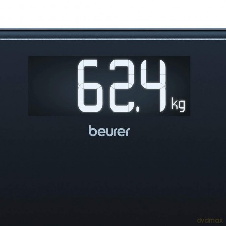 Waga Beurer - GS 400 Bathroom Scale Glass ( Black ) - 5 Year warranty
