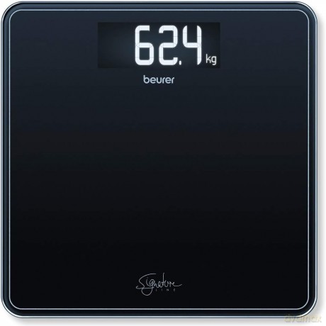 Waga Beurer - GS 400 Bathroom Scale Glass ( Black ) - 5 Year warranty