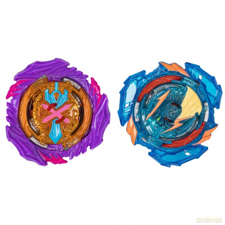 Beyblade - Burst Quad Strike - Ultimate Evo Valtryek V8 and Divine Xcalius X8 Dual Pack (F6783) [FIGURKA]