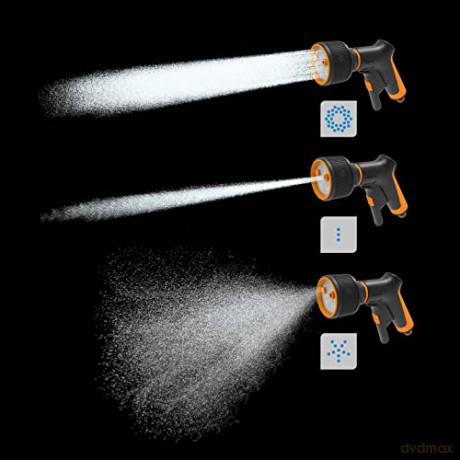 CF Spray gun 3-functional, Front control
