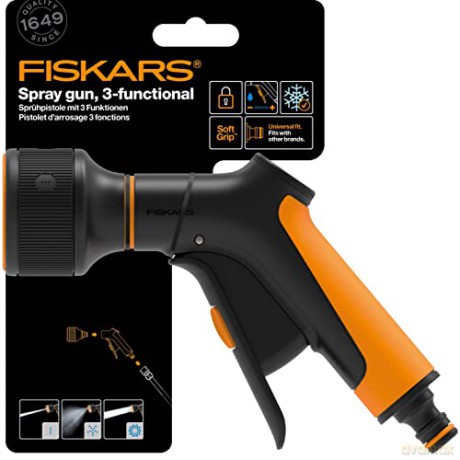 CF Spray gun 3-functional, Front control