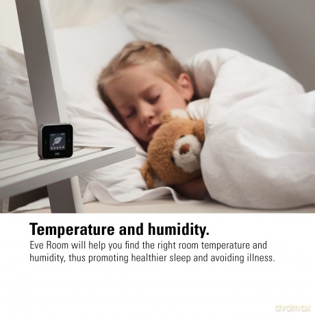 Eve - Room - Indoor air quality sensor with Apple HomeKit technology